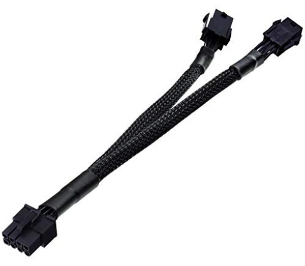 6 PIN female to 8 PIN male cable 