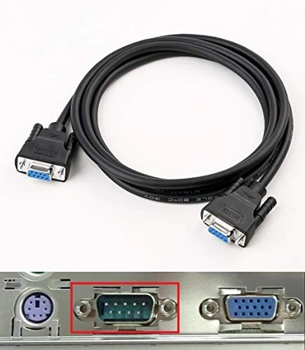Serial Female Female Cable 5 Meter