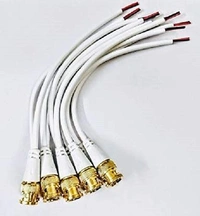 BNC pin golden (white wire)