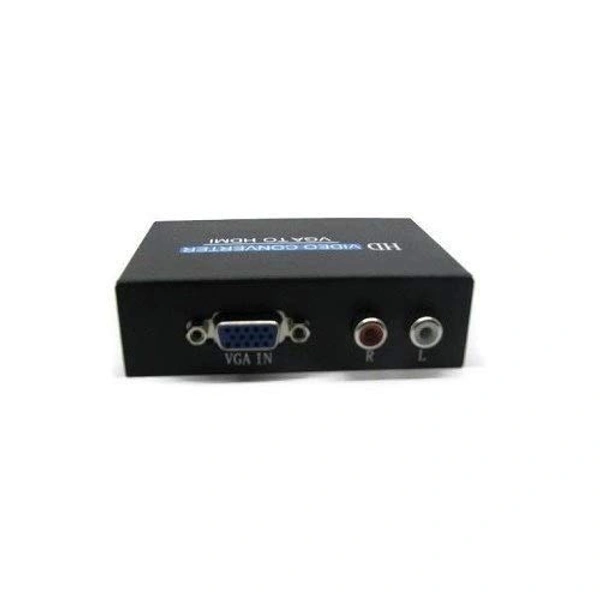 VGA to HDMI with audio (BIG BOX BLUE) METAL