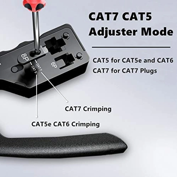 Cat 7 crimping tool (brown box)