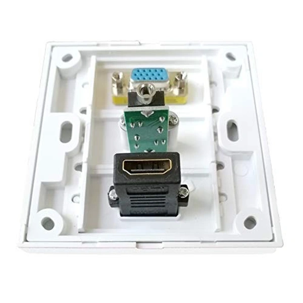 Hdmi+Vga+Audi Faceplate