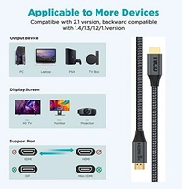 8K Hdmi cable  - 10mtrs