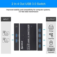 Usb hub 4 port / 4 switch 