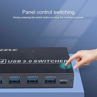 Usb hub 4 port / 4 switch 