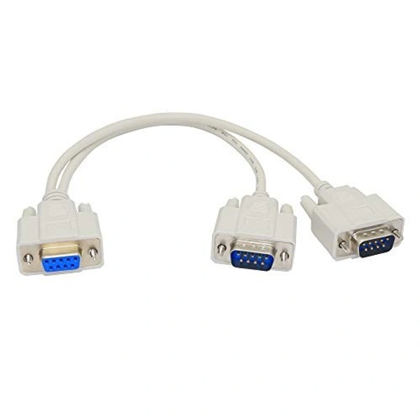 Serial Female to Serial Male Y Cable