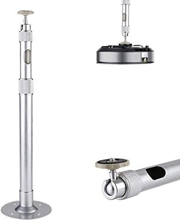 CCTV Stand Aluminium Round (20cm - 40cm)  - 60-120cm