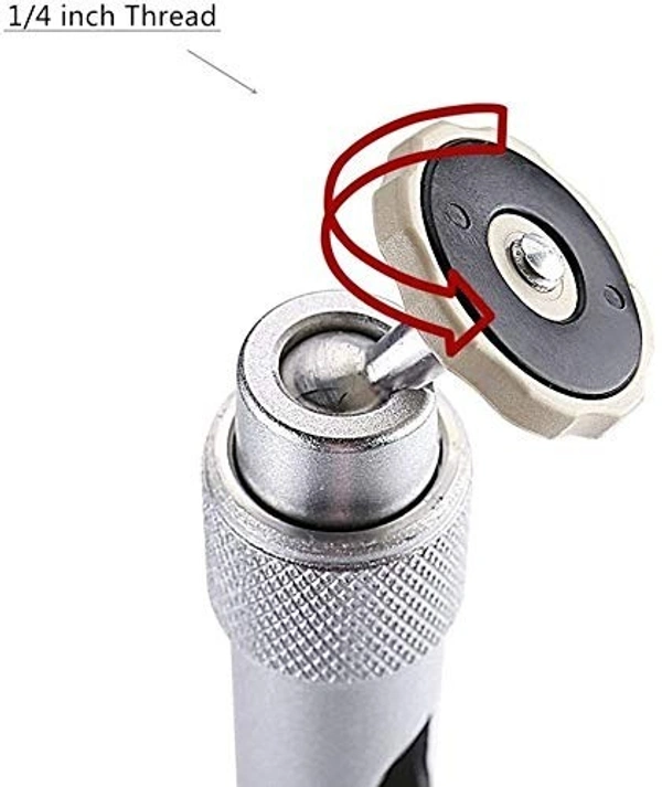 CCTV Stand Aluminium Round (20cm - 40cm)  - 60-120cm