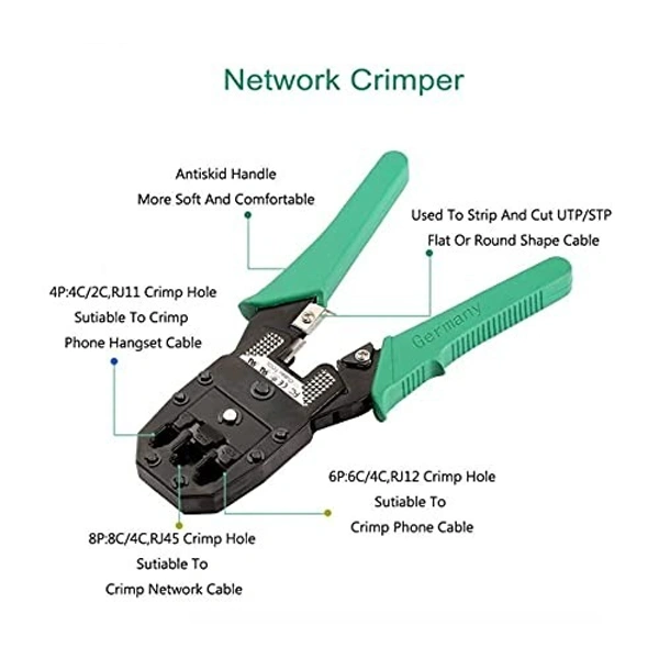 Green Tool Kit Cat 7 (Suitcase) 