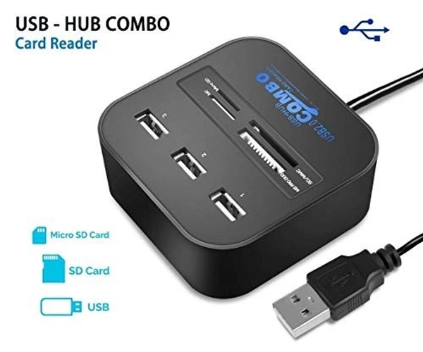 Usb hub combo (square)