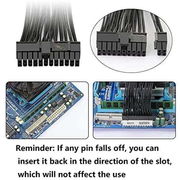 24 PIN male + 24 PIN female to 24 PIN Y female cable