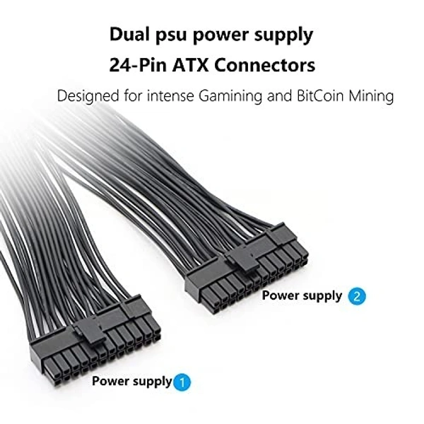 24 PIN male + 24 PIN female to 24 PIN Y female cable