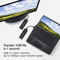 Ezcast NVME Casing With 2 Cables