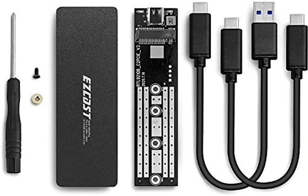 Ezcast NVME Casing With 2 Cables