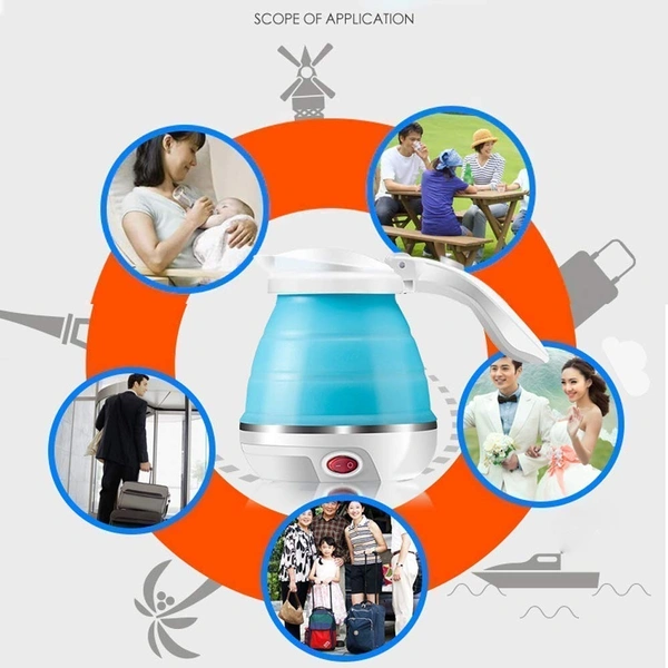 Folding electric kettle