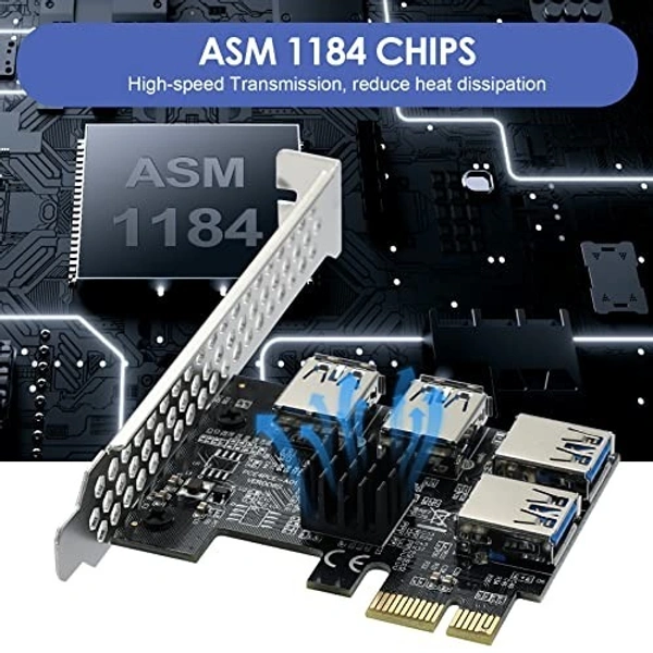1x usb 4 port (FOR MINING) 