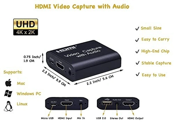 Capture Card Cable Type (Green box)
