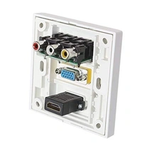 Hdmi+Vga+3rca Faceplate