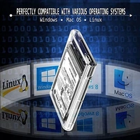 3.0 transparent hdd enclosure