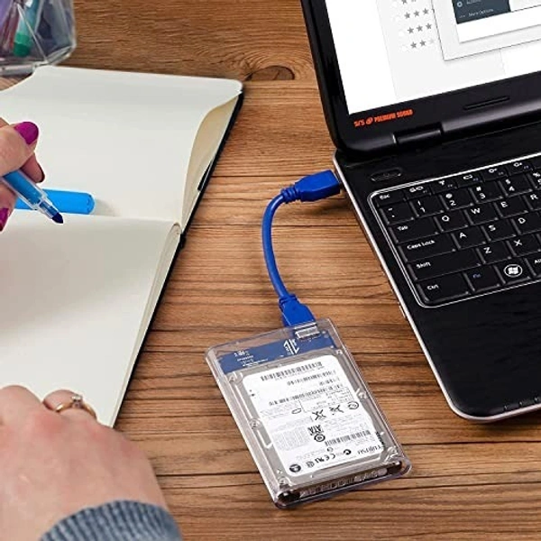 3.0 transparent hdd enclosure