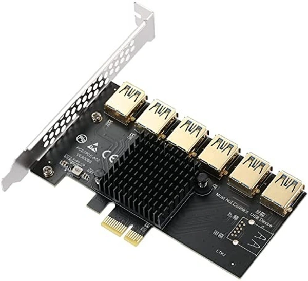 1x usb 6 port (FOR MINING) 