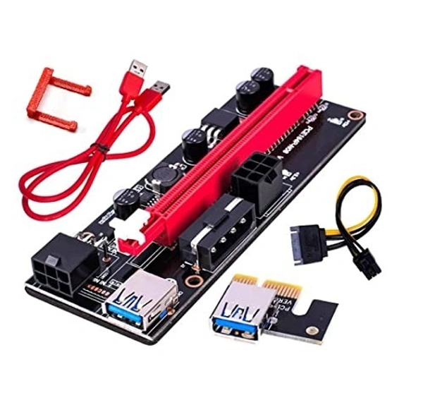 1x riser card 4 capacitor (version 9) 