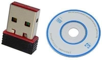 Red Wifi Wireles Usb Dongle(Import)