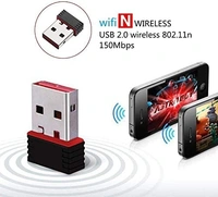 Red Wifi Wireles Usb Dongle(Import)