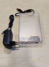 2in 1 Usb 2.0/3.0 2.5/3.5 Hdd Casing