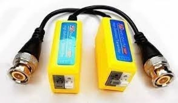 Video balun 8mp (BLACK) 