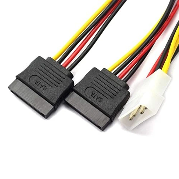 4 PIN male (small) to 15 PIN Y female cable