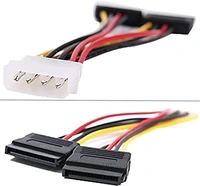 4 PIN male (small) to 15 PIN Y female cable