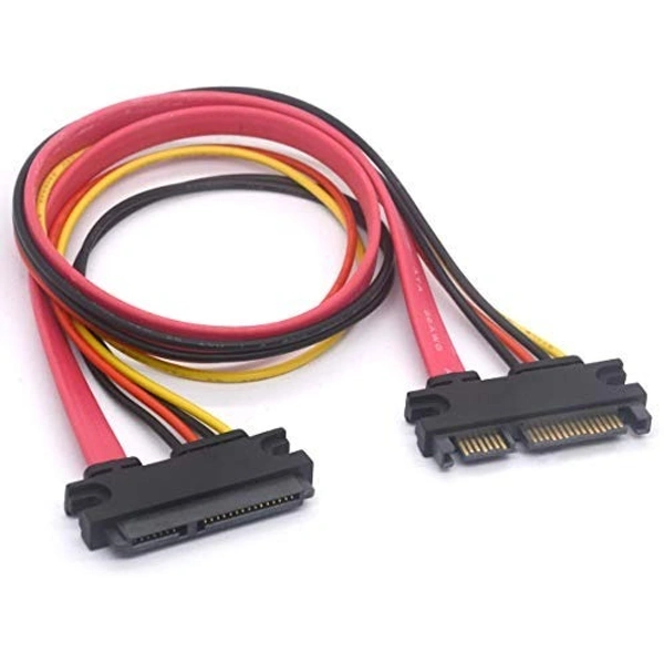 22 PIN sata data male to female