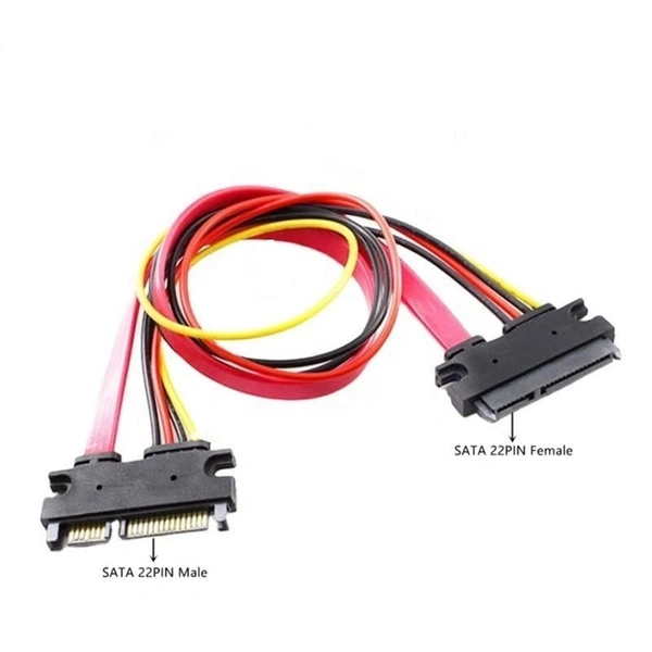 22 PIN sata data male to female