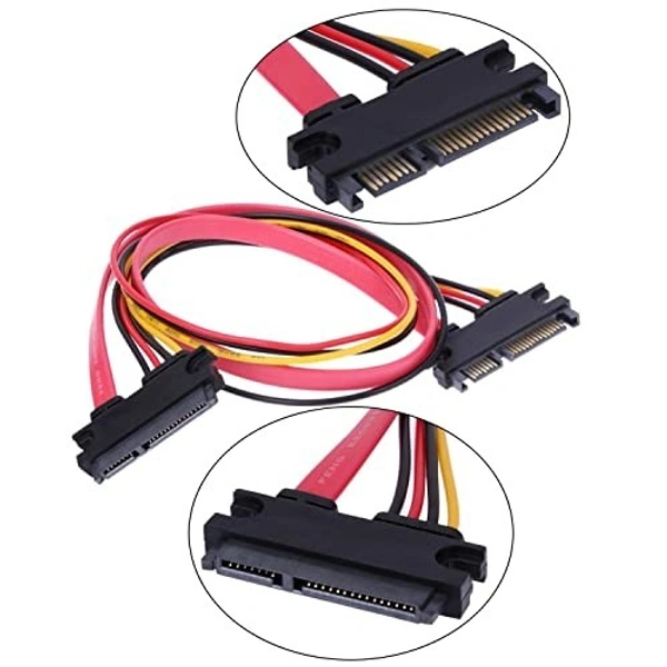 22 PIN sata data male to female