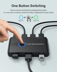 HDMI KVM Switch 2Port With Cables