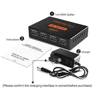 4K x 2K 4port hdmi spliter (heavy model)