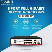 Poe Switch Giga 8+2 (uplink)(10/100/1000mbps)