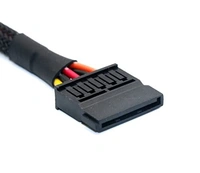 6 PIN male to 15 PIN sata male cable 