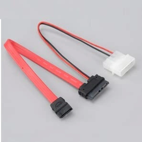 7 + 6 PIN sata to SATA red + Power 