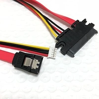22 PIN sata data to 4 PIN mini + sata L type V