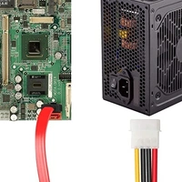 22 PIN sata data to 4 PIN mini + sata L type V