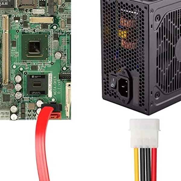 22 PIN sata data to 4 PIN mini + sata L type V