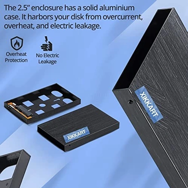 3Tb Supported 3.0Metal Hdd Casing with Usb Cable