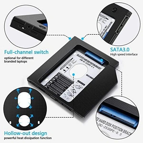 12.7mm Second HDD Caddy