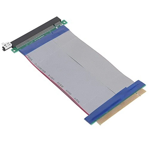 Pci express 16x flat extension cable