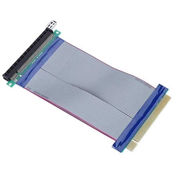 Pci express 16x flat extension cable