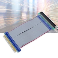 Pci express 16x flat extension cable