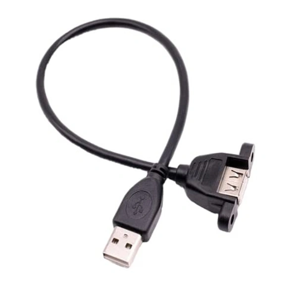 Usb male female 2.0 with Ear (0.5mtr) 