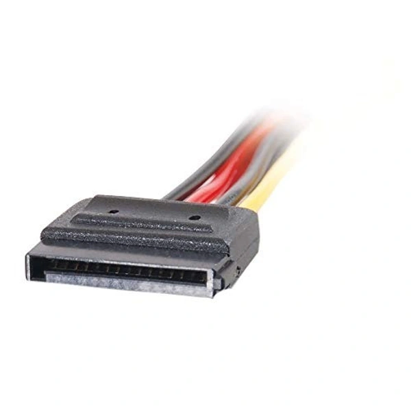 15 PIN sata male to 15 PIN sata female x 4 ports